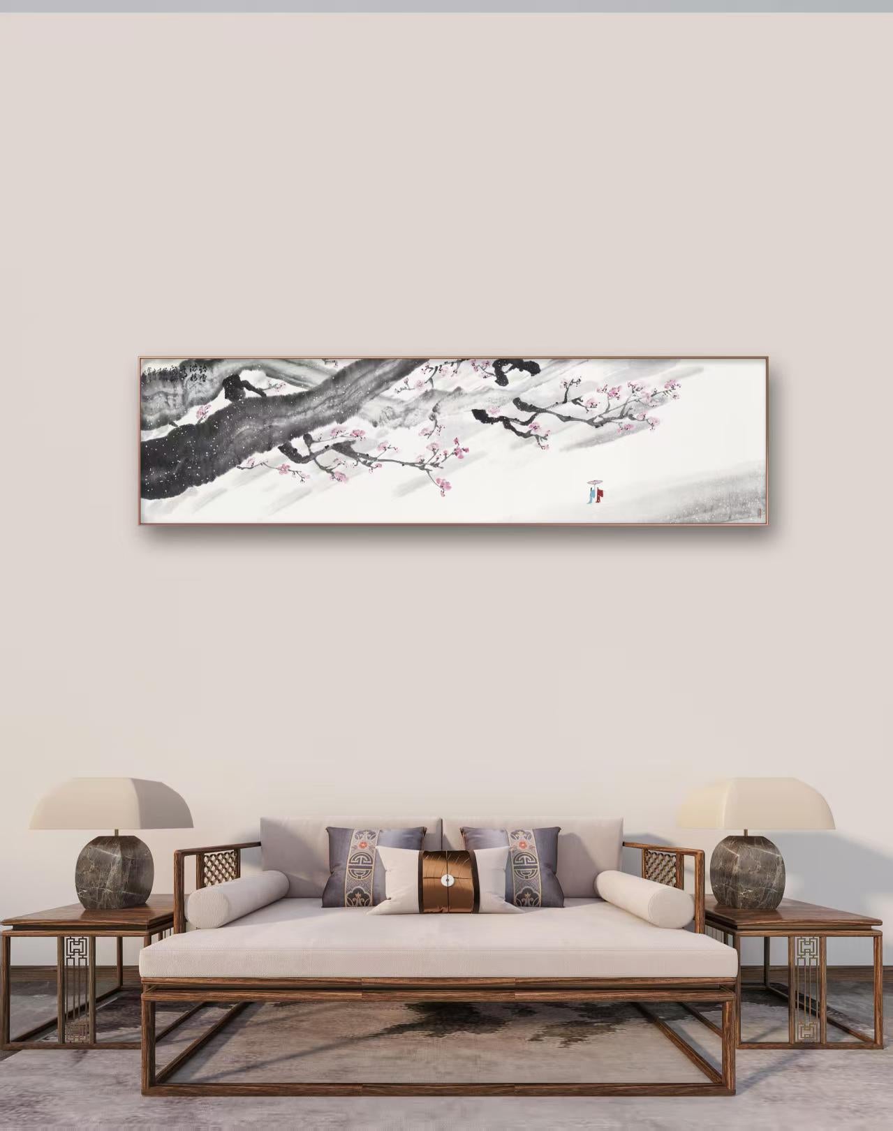 Lingering Affection Amid Snowfall by Mo Xuanzi